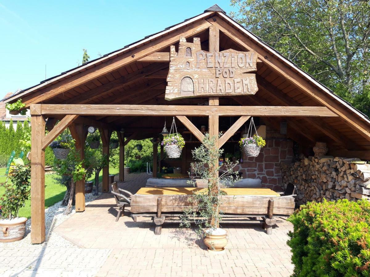 Penzion Pod Hradem Potštejn Exterior foto